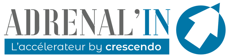 logo de l'accélérateur de startup Adrenal'In de Crescendo