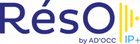 Logo Réso Tiers lieux by AD'OCC