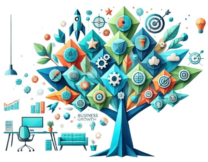 Arbres icônes Crescendo Tarbes, accompagnateurs d'entreprises